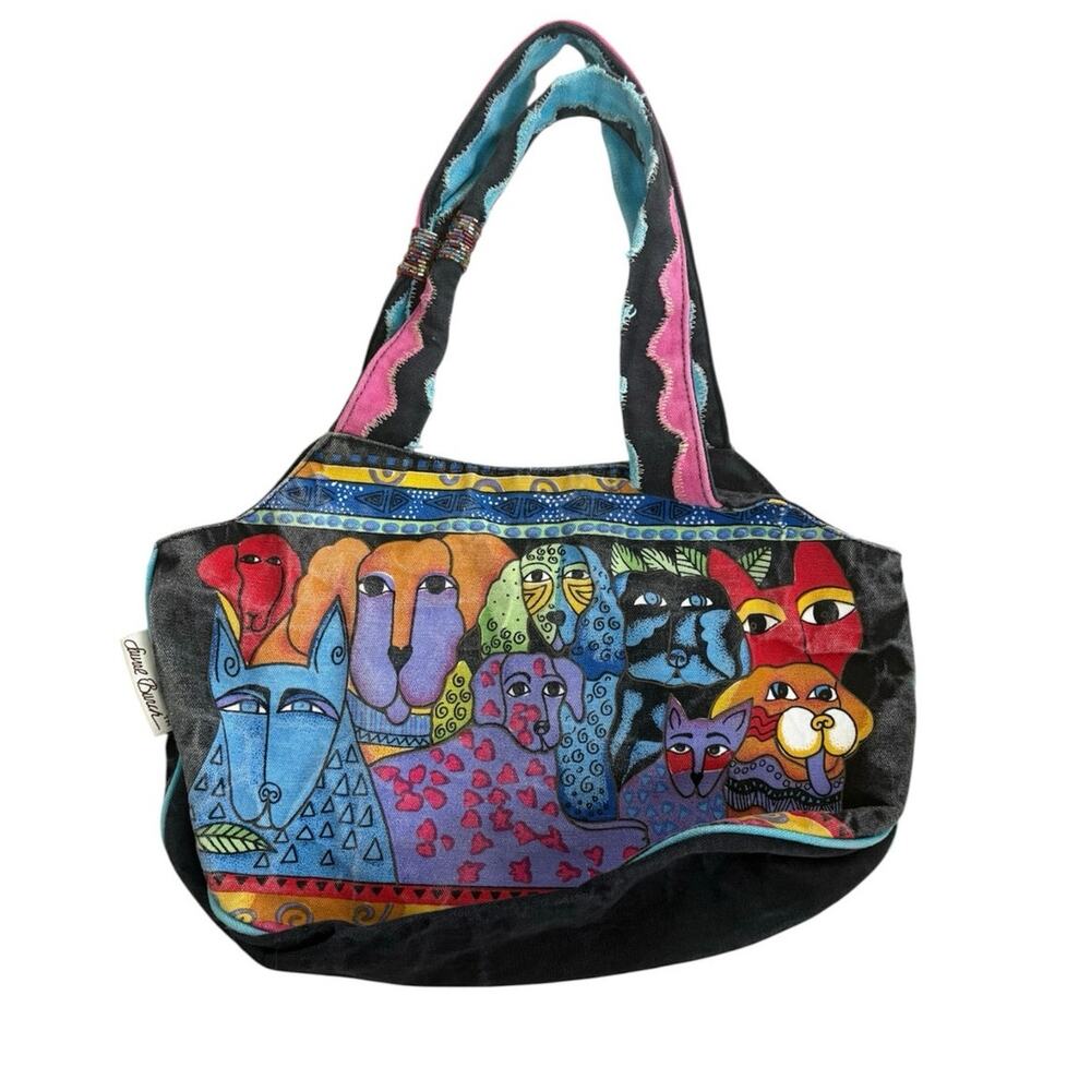 Laurel Burch Canvas Dog Purse - Picture 3 of 4